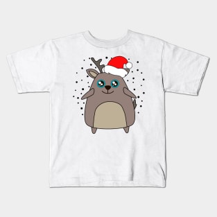 Cute Reindeer Sweater Kids T-Shirt